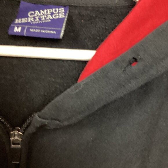 Nebraska Cornhuskers Full Zip Hoodie Sweatshirt M - Picture 7 of 8